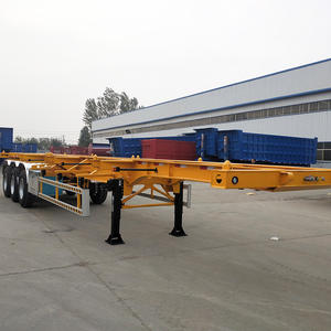 HSTAR 2025 Year Popular 40ft Skeletal Semi Trailer 3 Axles 45ft Container Trailer Shipping Truck High Sales for Truck Trailer - Product Image 5