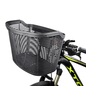 Cesta frontal para manillar de <span class=keywords><strong>bicicleta</strong></span> de montaña, accesorio de liberación rápida y fácil de instalar, extraíble, PP - Product Image 2