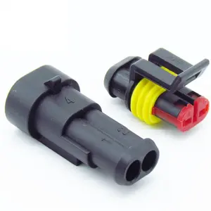 Auto Amp 282080-1 DJ7021-1.5-11/21 2 Pin Auto Connector Waterdichte Automotive Plug Elektrische Auto Auto Elektronica