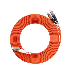 Cordon de raccordement fibre optique Plug and Play, multimode duplex, 3 mètres, avec connecteurs optiques SC LC FC ST pour la maison - Product Image 1