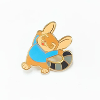 Badge en émail personnalisé coloré en métal moulé, motif dessin animé, idéal pour les promotions et cadeaux - Grande Vente
