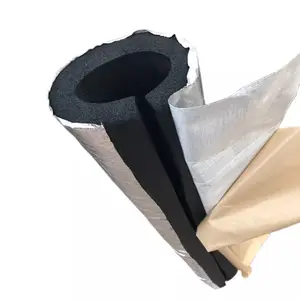 Close cell soundproofing rubber insulation for Air Conditioner Refrigeration sheet price insulation foam pipe