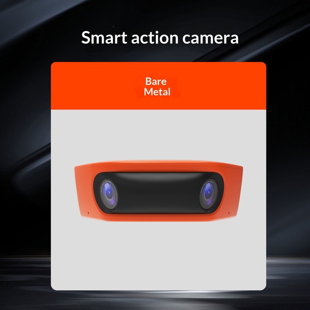 Smart Action Camera Air Edition Waterproof 180 Wide Angle 16MP 1080p 4K Panoramic Electronic Image Stabilization SIM Card