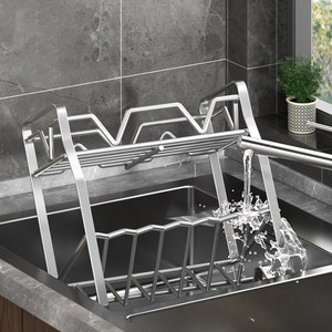 Supporto per condimenti da cucina <span class=keywords><strong>in</strong></span> <span class=keywords><strong>acciaio</strong></span> inossidabile portaoggetti a strati per uso cucina realizzato <span class=keywords><strong>in</strong></span> metallo <span class=keywords><strong>portaspezie</strong></span> - Product Image 4