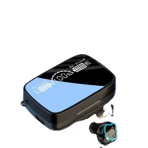 2021 New Tai Nghe Cho Người Đàn Ông Với Powerbank Headphone M9-18 Tai Nghe Không Dây Sport Earbuds Làm Việc Ra Đẹp Nhìn Khử Tiếng Ồn