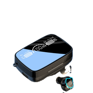 2021 nuovo trasduttore auricolare di trasporto libero per l'uomo con powerbank cuffia M9-18 trasduttore auricolare senza fili di sport auricolari lavoro fuori bello a cancellazione di rumore - Product Image 1