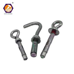 SS304 316 A2 <span class=keywords><strong>A4</strong></span> M3 M4 M5 M6 M8 M20 J Boulon Personnalisé U L J Type Pliage <span class=keywords><strong>Goujon</strong></span> Filetage M10 Acier Béton Boulon <span class=keywords><strong>d</strong></span>'<span class=keywords><strong>ancrage</strong></span> avec écrous - Product Image 4