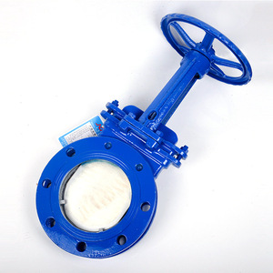 Vanne à guillotine PZ73H-10C DN50-400 à commande rapide, pneumatique, pour décharge de boue, d'eau, de scories, de cendres de charbon, de pulpe - Product Image 5