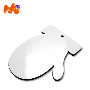 Decorazione Natalizia alla Moda, Ciondolo Bianco Personalizzabile 8,8x7cm per Ragazze, Anime, Festa, Artigianato in Carta, Sublimazione - Product Image 6