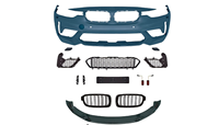 Kit carrosserie style M3 CS pour BMW Série 3 F30 F35 2013-2018, pare-chocs avant large 1:1, pièces de modification