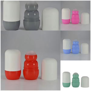 Bouteilles de roulement à billes en plastique de 50ML bouteilles vides bouteilles anti-transpirantes et bouteilles de liquide de parfum - Product Image 6