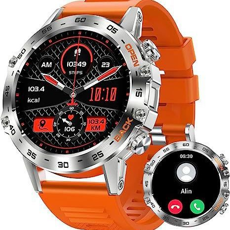 2023 Hot Sale Factory Price K52 Outdoor Sports Smart Watch BT Calling 400mAh Battery Health Heart Rate BP Monitoring PK K22