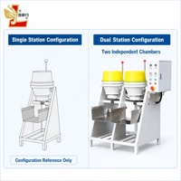 Machine de polissage à vortex LYH entièrement automatique pour débavurage, polissage et chanfreinage de moteurs en acier inoxydable, fabriquée en Chine