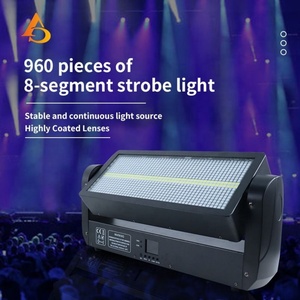 Luz Estroboscópica Giratoria de Alta Calidad con Cabezal Móvil RGB DMX para DJ, KTV y Discoteca - Product Image 2