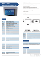 Mini PC Industri HTSC dengan CPU Intel Celeron J6412 - Tersedia
