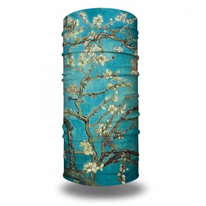 Pañuelo para el cuello, calentador de cuello, pañuelo de poliéster con estampado africano elegante para mujer y niña, estilo coreano, primavera - Product Image 3