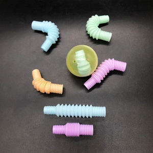 ชุดของเล่นเสริมพัฒนาการประสาทสัมผัส JO Fidget Decompression ของเล่นแคปซูลสีสันสดใส ของเล่นหลอดมินิป๊อปพลาสติก PP สำหรับเด็กผู้ชาย - Product Image 5