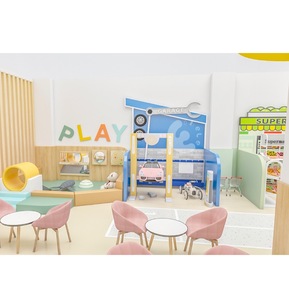 Eibele Promotion : Mini-<span class=keywords><strong>ville</strong></span> de jeu d'imitation pour enfants, équipement commercial de parc d'attractions intérieur pour enfants - Product Image 3
