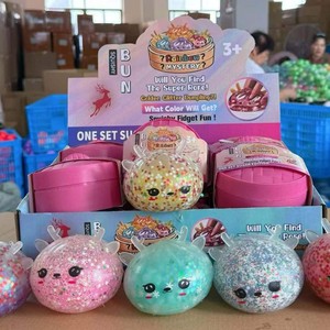 Best Selling Christmas Antler Glitter Giant Dumpling Squishy <b>Toy</b> Squeeze Stress Relief <b>Fidget</b> <b>Toy</b> Gift <b>Box</b> Set - Product Image 1