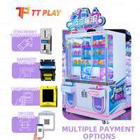 Nouveau modèle Distributeur automatique de balles surprise 2 joueurs, jeu d'arcade avec tirage de balles chanceuses et récompenses, en plastique de haute qualité