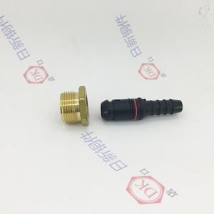 Nylon Brake Hose Quick Connect Coupling For Trailer Air Brake Line Replacement Repair Direct Supply - Product Image 1