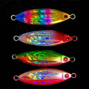 66 #60G 80G 100G 130G forme plate papillon gabarits leurre <span class=keywords><strong>de</strong></span> pêche plomb vertical pêche en métal pas lent gabarits leurre plomb gabarit appâts - Product Image 4