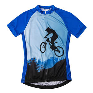 Camiseta de Ciclismo Personalizada de Verano, Transpirable, de Medio Dedo, para Exteriores, de Poliéster - Product Image 1
