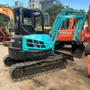 Mini-excavatrice Kobelco Sk55sr 5,5 tonnes avec godet de terrassement, excavatrices d'occasion - Product Image 6