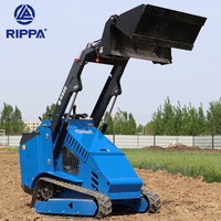 Cingolato Diesel cingolato Farm Loader Compact Skid Steer Loader