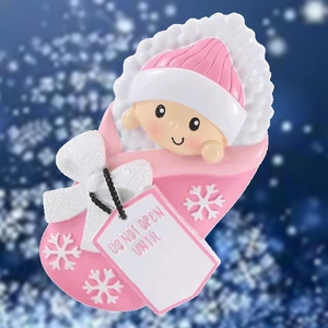Ciondolo in Resina a Forma di Neonato in Abito da Neonato è un Piccolo Regalo per Celebrare il Primo <span class=keywords><strong>Natale</strong></span> del Bambino - Product Image 2