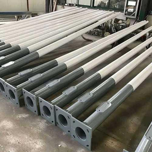 Jingyuan ánh sáng trắng thép cực 3m 4M <span class=keywords><strong>5M</strong></span> 6m ánh sáng đường phố bài mạ kẽm nhúng nóng kết thúc Trung Quốc bán buôn cho hình vuông - Product Image 5