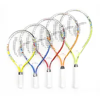 Детские алюминиевые Теннисные Ракетки OEM, теннисные ракетки для детей, размеры 17 19 21 23 25 дюймов