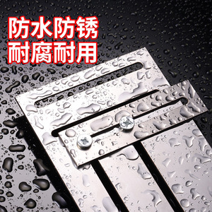 Outil de nivellement pour double paupière Niu Xiang, plaque à angle droit de 90 degrés pour la construction et l'alignement des coins de portes et fenêtres - Product Image 3