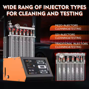 ANCEL ANJ600 Limpiador de Inyectores PIEZOELÉCTRICOS Inyectores de Combustible Prueba de Fugas de Resistencia 6 Cilindros Limpiador de Inyectores de <span class=keywords><strong>Coche</strong></span> de Limpieza Ultrasónica - Product Image 5