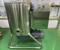 Bonne qualité 5L 10L 30L 50L 100L Petit broyeur à boulets de chocolat Machine à raffiner les boulets à usage de laboratoire avec filtre magnétique puissant