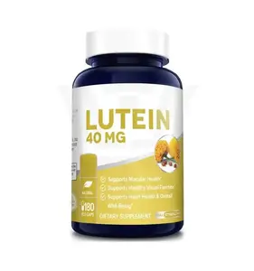 Nhà Máy Giá bổ sung sức khỏe mắt chất chống oxy hóa Lutein Softgel viên nang Zeaxanthin lutein và zeaxanthin viên nang