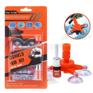 Kits de réparation de pare-brise DIY, outils de réparation de vitres de voiture, restauration de rayures et fissures sur le pare-brise, polissage d'écran de fenêtre, accessoires de style automobile - Product Image 1