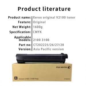 Cartouche de toner d'origine japonaise américaine Ct202225 Ct202226 006r01637 006r01636 pour Xerox V2100 V3100 - Product Image 5