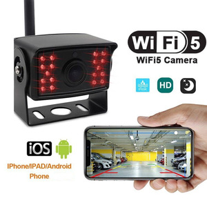 AlwayCare CC980-W Infrared LED WiFi Reverse <b>Camera</b> <b>Night</b> <b>Vision</b> Wireless Monitoring System for Trucks Trailers Car Reversing Aid - Product Image 4