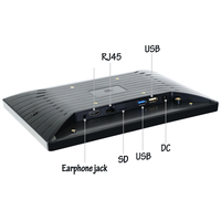 Tablette musicale Android intelligente de 7 pouces avec interface USB à écran tactile RS 485 Port New House Automation