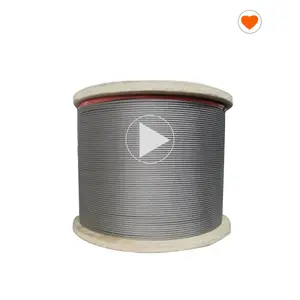 Wire Rope 19*7 8mm Trolley Cable for Tower Crane