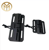 Nouvelle conception de boucle de ceinture magnétique de sécurité en plastique POM, étanche, durable, avec système de verrouillage central, pour accessoires de sac à dos