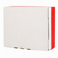 Boîte d'expédition personnalisée en carton ondulé, pliable, avec logo, pour l'e-commerce, les petites entreprises et les vêtements