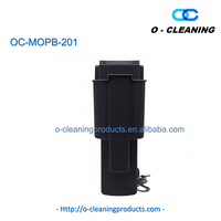 O-Cleaning Holster de nettoyage de vitres amélioré en plastique PP, support détachable pour raclette et seau latéral avec ceinture réglable à clipser