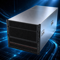 Serveur IA WA8080 G5 8 GPU OAM Dual Xeon DDR5 PCIe 5.0 pour l'entraînement au Deep Learning, configuration personnalisée testée