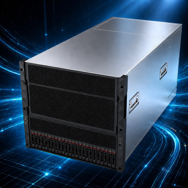 WA8080 G5 AI Server 8 GPU OAM Dual Xeon DDR5 PCIe 5.0 Deep Learning Training Custom Config Tested
