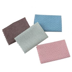 Serviette de cuisine en microfibre à motif grain d'orge, sans huile, séchage rapide, facile à nettoyer, chiffon multifonctionnel pour usage domestique - Product Image 2