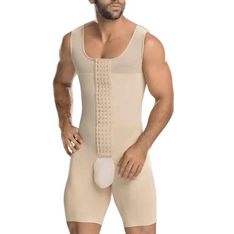 2022 Hot Bán Men Full Body Fajas Colombianas Para Hombres Mens Girdle Nén Cao May Mặc Shapewear Body Shaper Cho Nam Giới