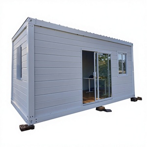 Best-Selling Custom Prefabricated Steel Structure Container Modern Modular Office Housing Green Travel Convenient Trailer <b>House</b> - Product Image 1