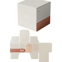 Flacon personnalisé haut de gamme pour cosmétiques, soins de la peau, brillant à lèvres, sérum pour cils, crème, maquillage, parfum, huile essentielle, avec gaufrage, en matériaux recyclés